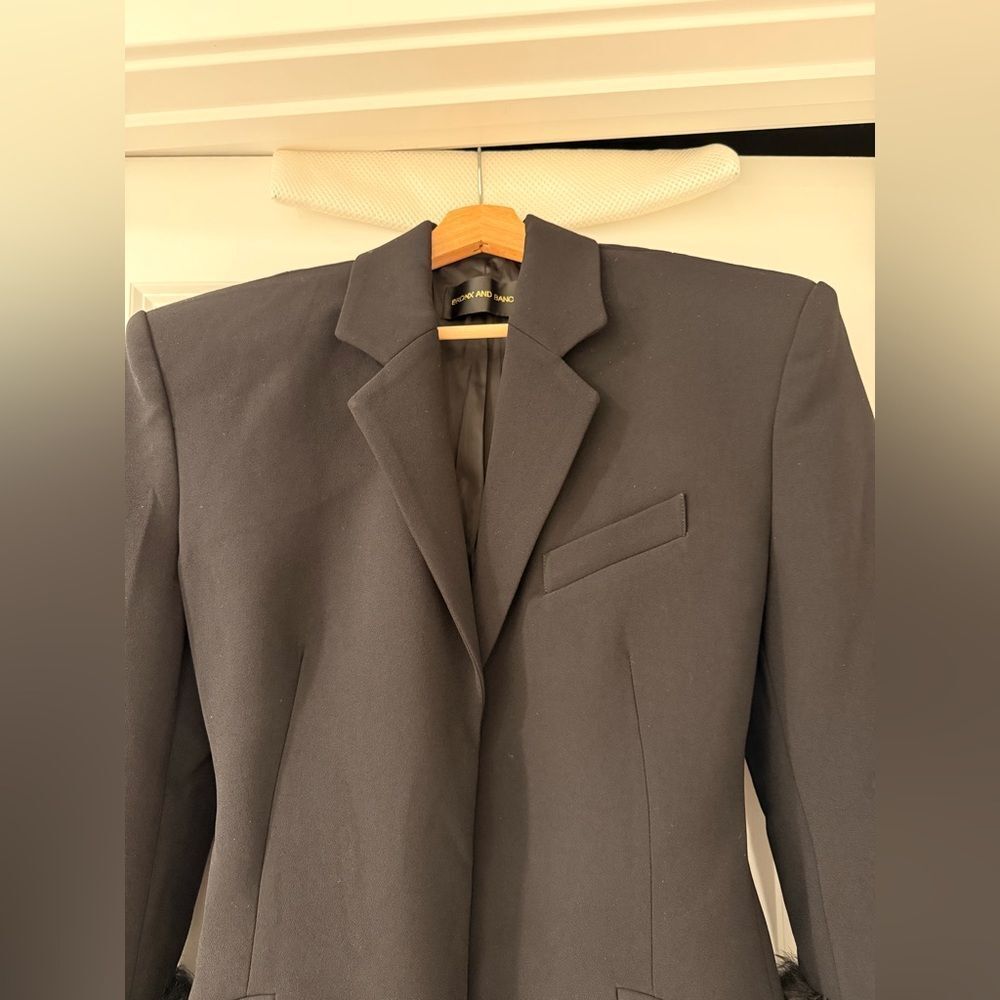 NWOT BRONX AND BANCO Emerson Black Blazer Dress - Picture 11 of 16